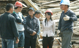 金汁河污水站施工現場照片