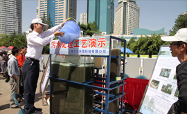 參加2010年昆明市盤龍區科技活動周活動